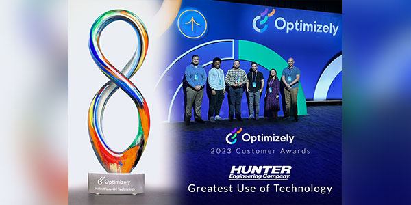 Hunter Engineering Wins Optimizely Award